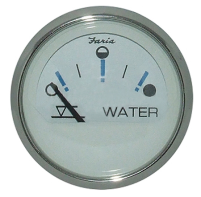 Указатель уровня воды, черная стрелка