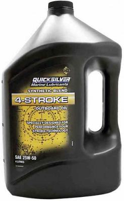 Масло QS 4T 25w-50 Outboard 4 л