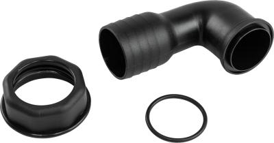 Патрубок заливной 50мм., пластик