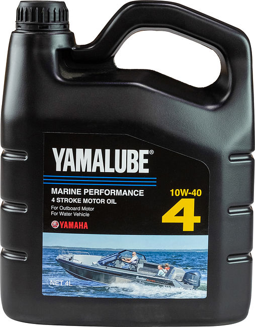 Масло Yamalube 4T SAE 10W-40 API SJ/CF 4л