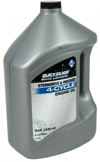Масло QS 4Т 25w-40 Inboard 4л