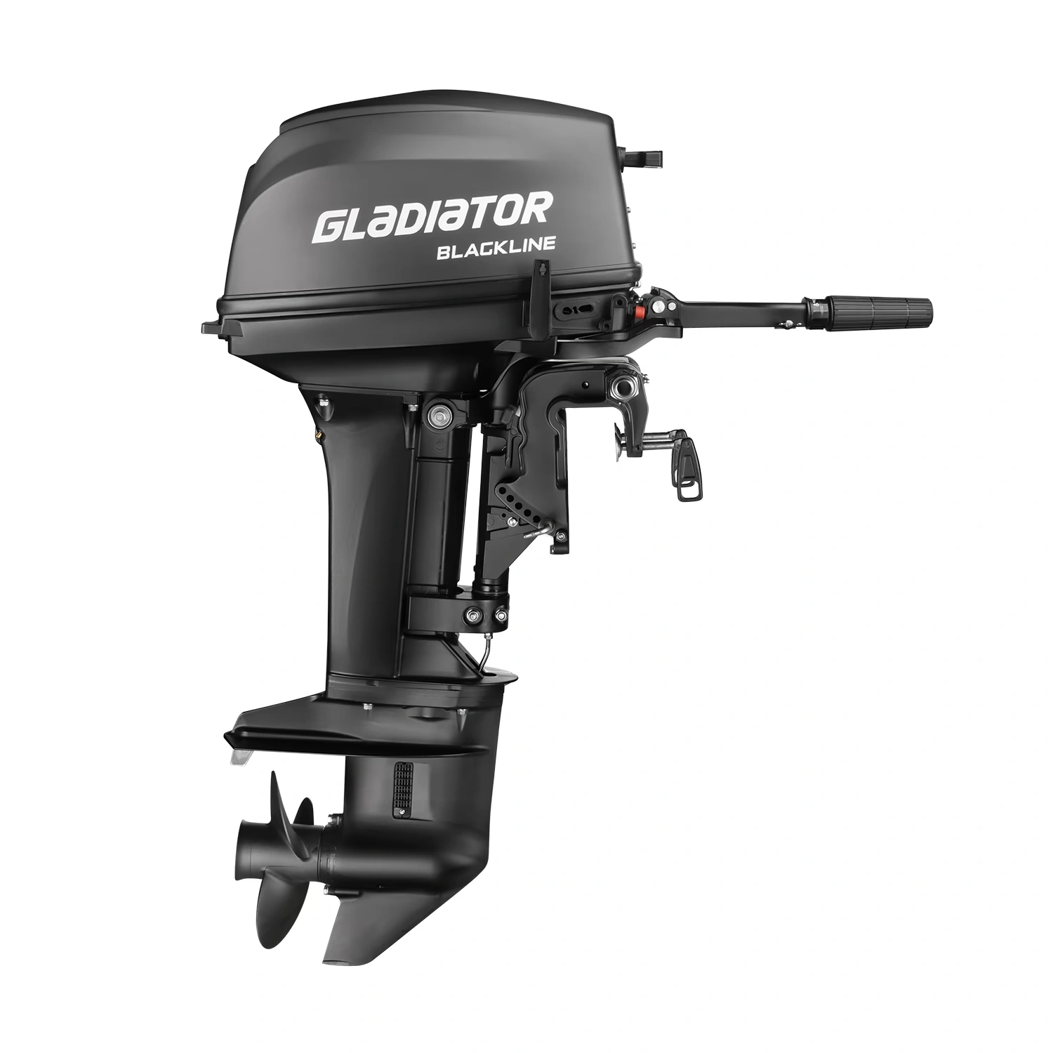 Лодочный мотор Gladiator G9.9 PRO FHS BLACKLINE