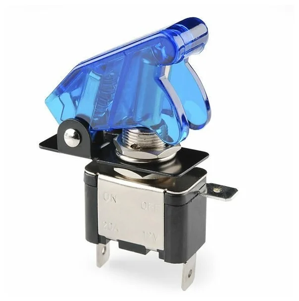 Двухпозиционный переключатель синий