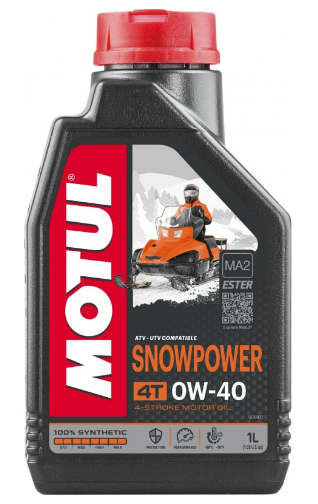 Масло Motul Snowpower 4T 0W40 1л