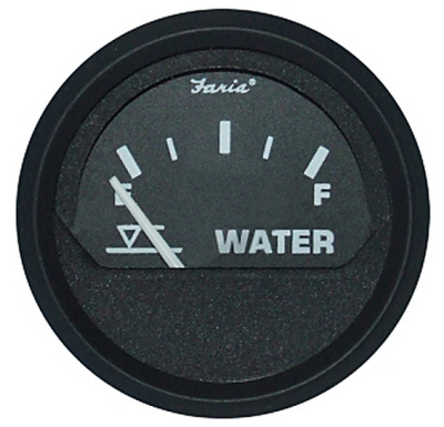 Указатель уровня воды, белая стрелка