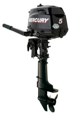Мотор лодочный подвесной Mercury F5 M Б.У