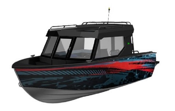 Лодка алюминиевая Realcraft 600 Cabin