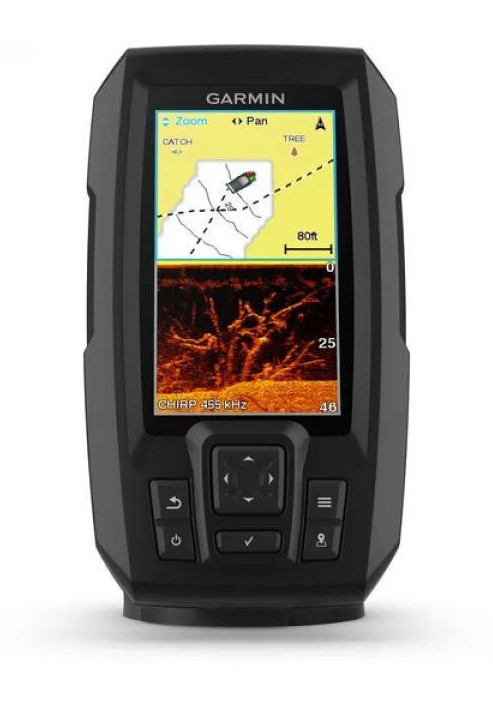 Эхолот Garmin Striker  Plus 4 сv транцевым трансдьсером GT 20