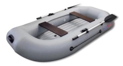 Лодка надувная ПВХ PM 260T, гребная под навесной транец