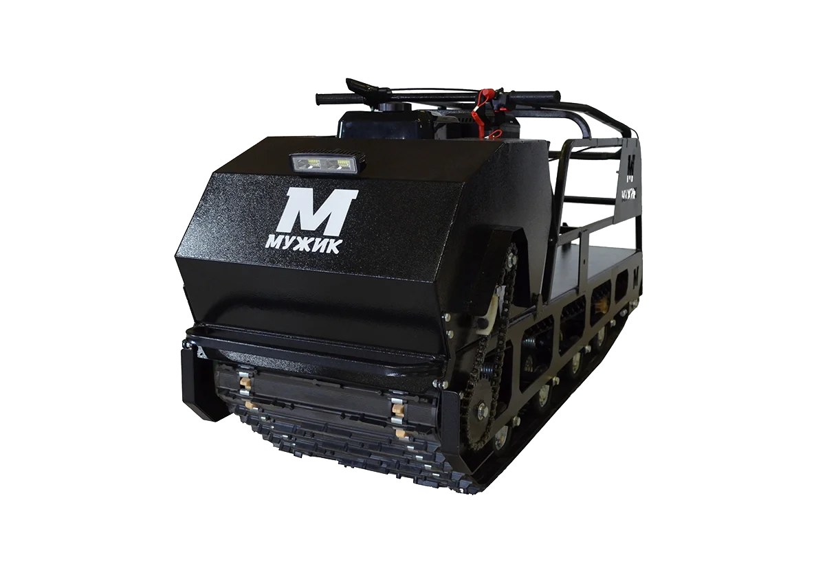 Мотобуксировщик Мужик М500 Лонг 22 л.с.