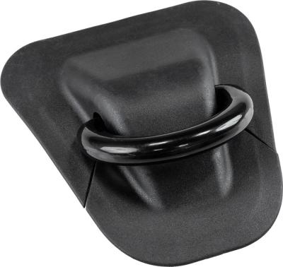 Рым буксировочный, основание 142х123 мм, пластиковое кольцо