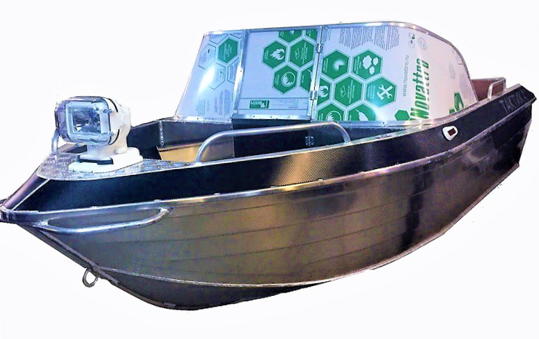 Лодка алюминиевая Тактика 450 DC