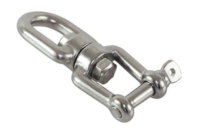 Вертлюг крепления якоря к якорной цепи или тросу дл. 66 мм. (нерж)