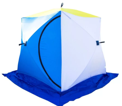 Палатка зимняя КУБ-2 выс-180см,шир-180см 3-х слойная