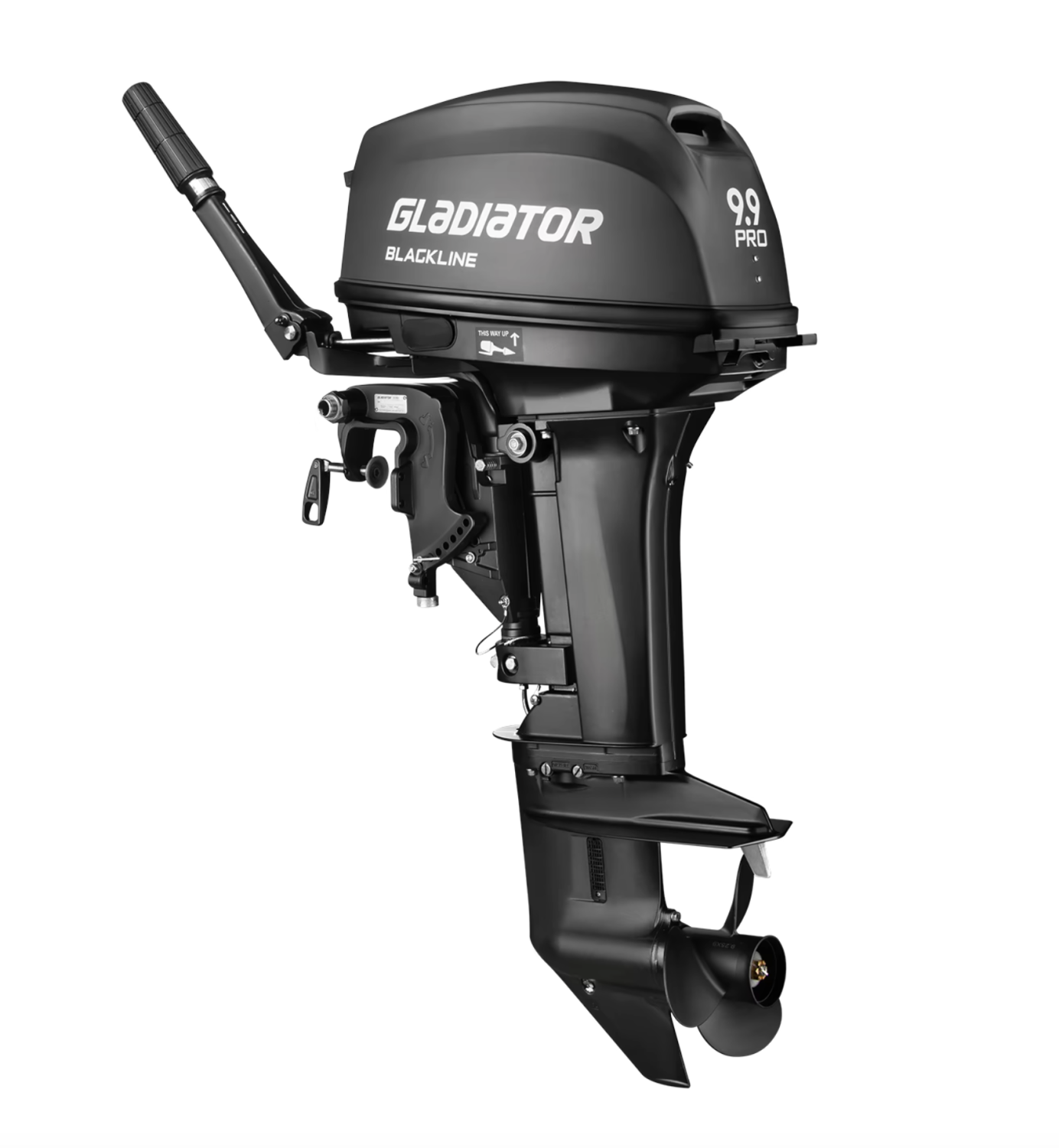 Лодочный мотор Gladiator G9.9 PRO FHS BLACKLINE