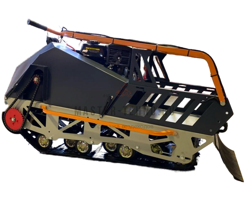 мотобукс. Пионер 15 л.с. цельнометаллическая гнутая рама